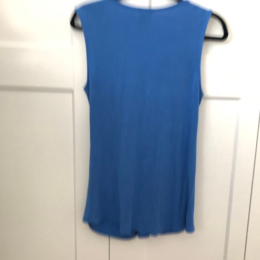 Grace elements‎ blue tank top M - Picture 2 of 6
